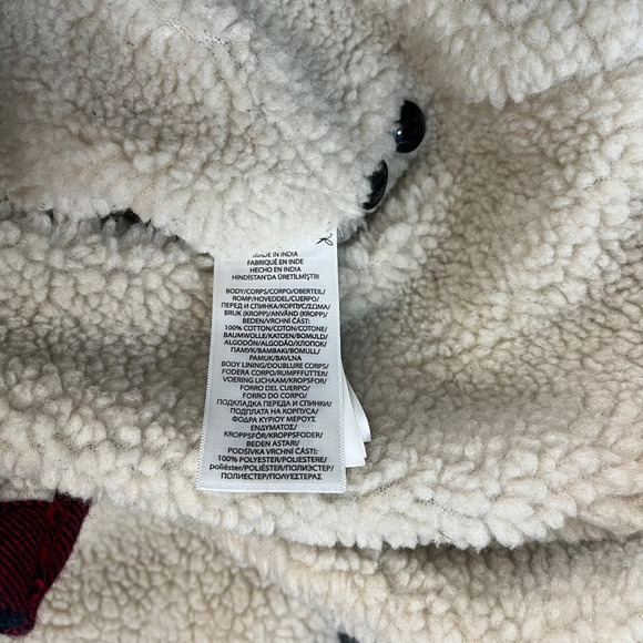 Polo Ralph Lauren Men's Classic-Fit Fleece-Lined Red Plaid Overshirt, Size Large - Picture 8 of 8